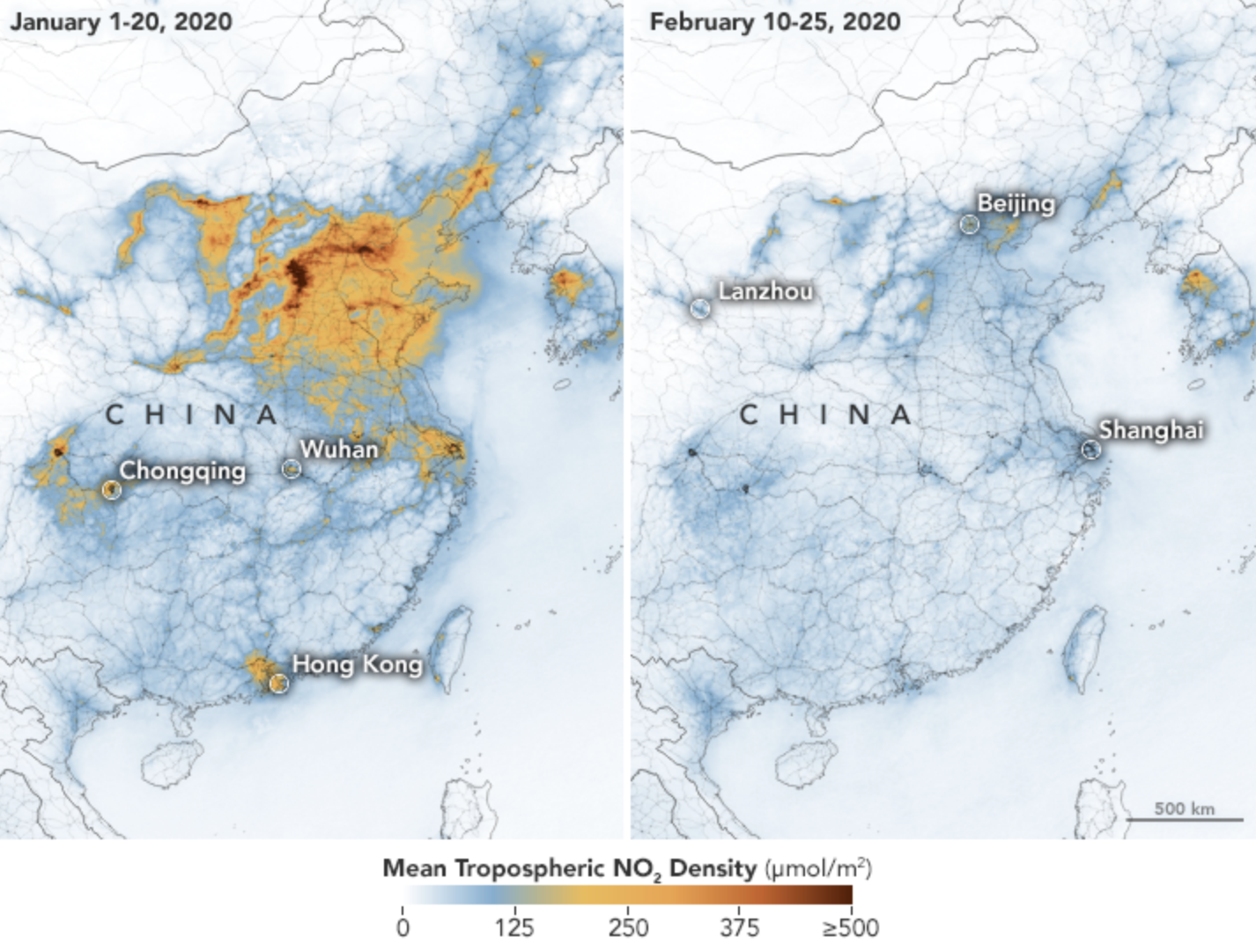 china air quality map