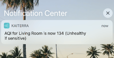 kaiterra-app-notification
